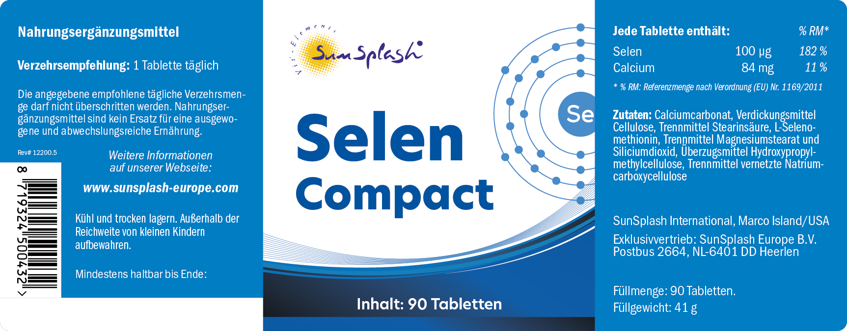 Selenio compatto (90 tbl.)